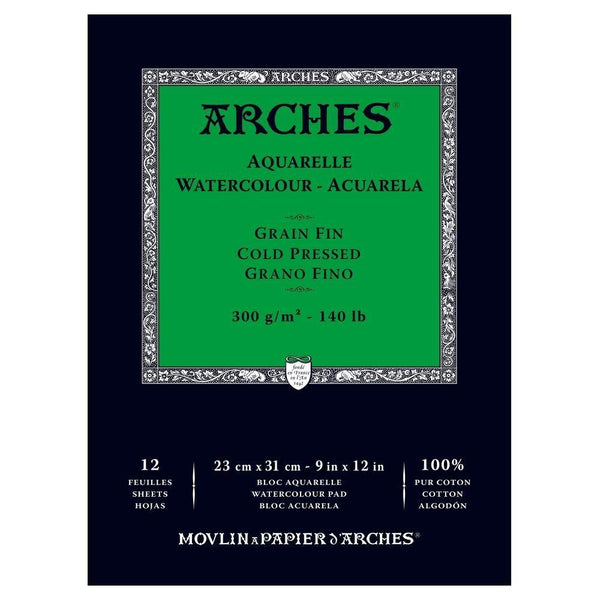 Arches Watercolor Pad 9x12-Craft.ph