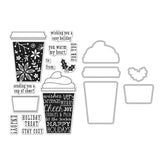 Coffee Cup Stamp + Die Combo-Craft.ph