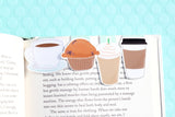 Coffee Set Magnetic Bookmarks (Mini 4 Pack)-Craft.ph
