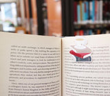 Tea on Books Magnetic Bookmark-Craft.ph